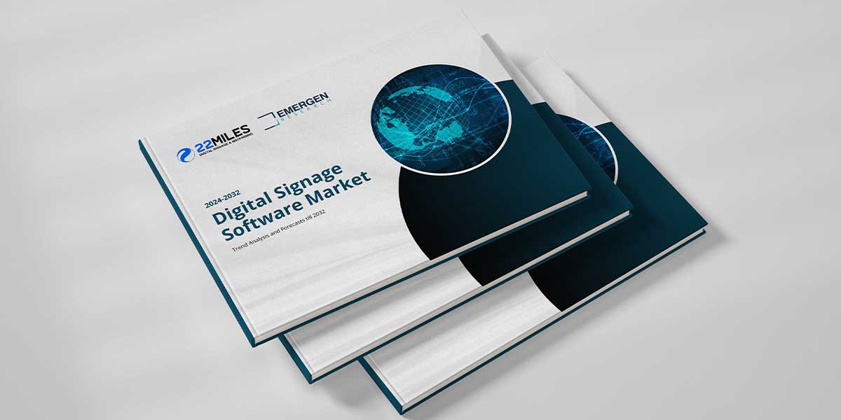 22miles emergen digital signage software