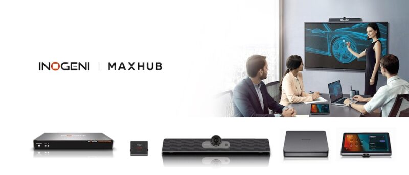 Enhanced BYOD/BYOM capabilities for Microsoft Teams Rooms meetings with MAXHUB & INOGENI