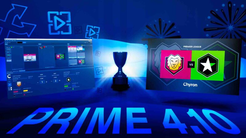 New Chyron PRIME 4.10 Release Further Optimizes Modern, High-Volume Graphics Workflows for News and Sports