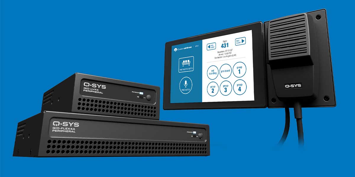 Here Are Four New Products Q-SYS Launched Today – rAVe [PUBS]