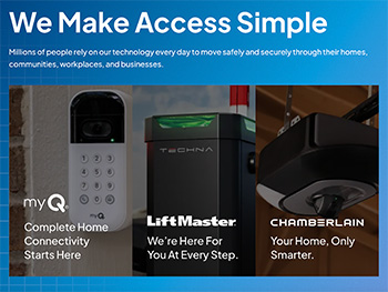 Smart Access Solution myQ and Crestron Announce Official Integration