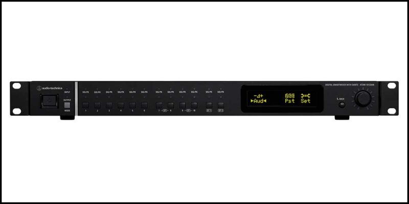 Audio-Technica Adds ATDM-1012 Digital SmartMixer
