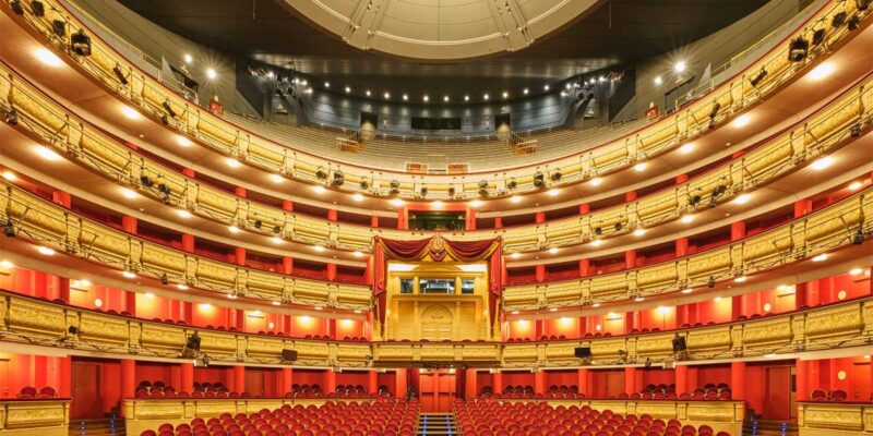 Madrid Opera House Includes Suspended Christie RGB Laser Projection