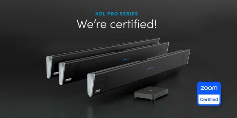 Nureva Receives Zoom Certification for Its HDL310 and HDL410