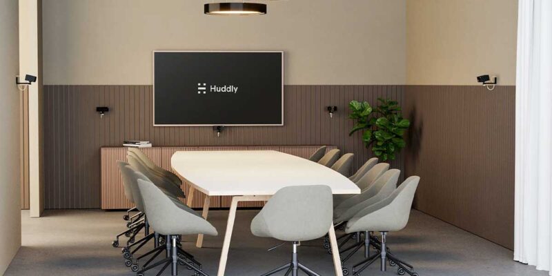 Now You Can Use the AI-Powered Huddly Crew Experience in Larger Spaces With More Cameras