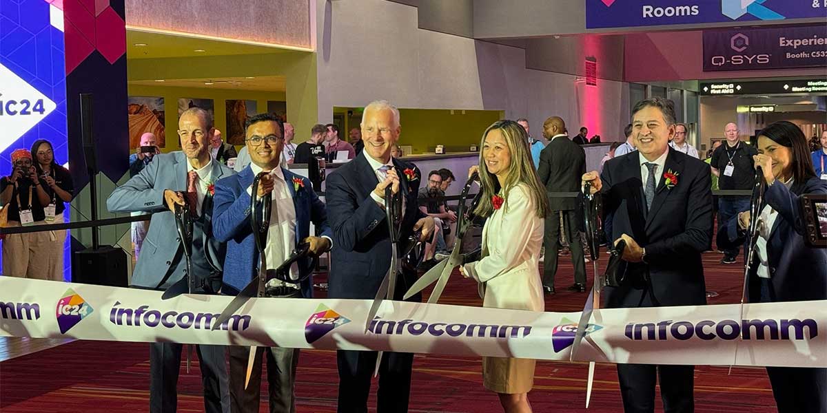 infocomm 2024 ribbon cutting