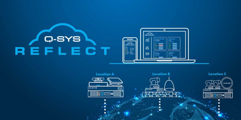 Q-SYS Adds Update to Q-SYS Reflect to Cloud-Based Monitoring and Management System