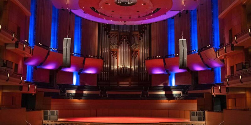 Winspear Centre Installs Canada’s First L-Acoustics L Series Concert Sound System
