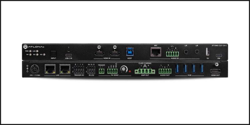 Atlona Ships New 3×1 USB and HDMI Switcher