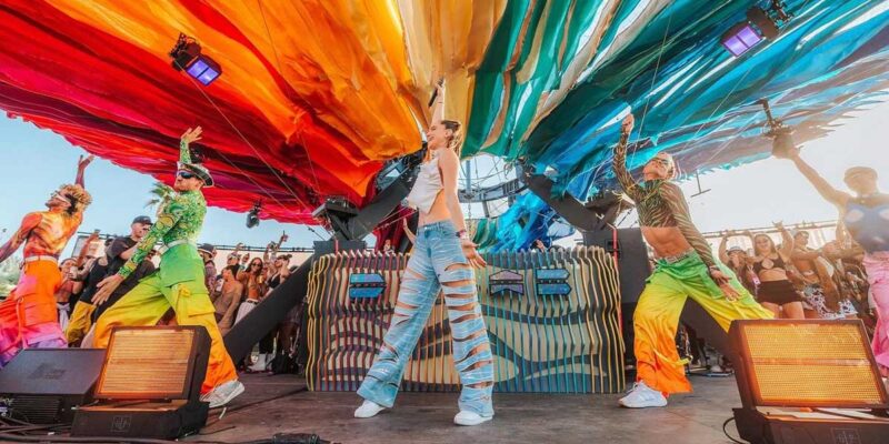 JDC2 IP Helps Maktive Bring MACROdose ‘Mushroom’ Stage to Life at Coachella 2024