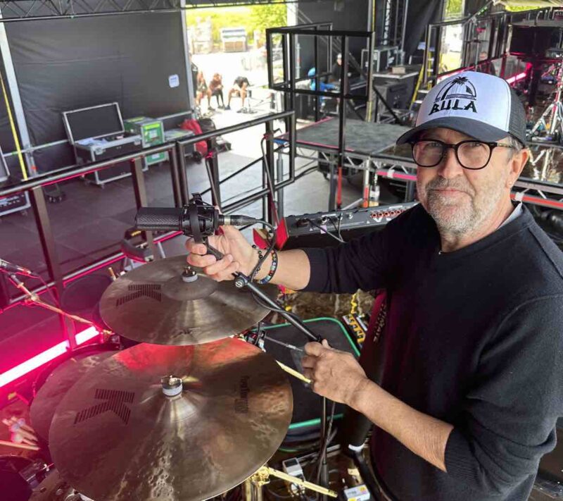 Jim Ebdon Takes Austrian Audio’s OC818, CC8 Microphones on Tour with Sam Smith