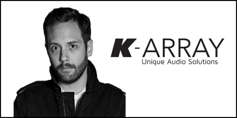 K-array Taps David Rees as Business Development Manager for Live Events
