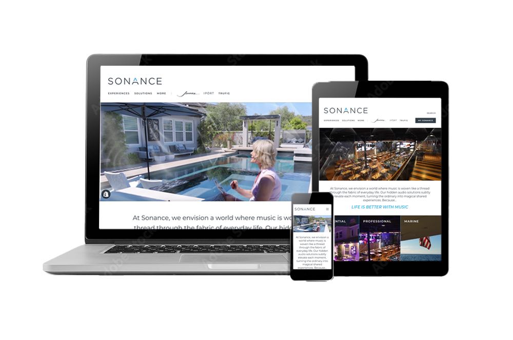 New Sonance Website
