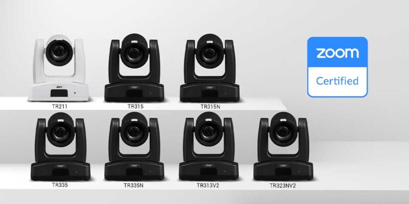 AVer Receives Zoom Certification for Seven More AI-Based PTZ Cameras