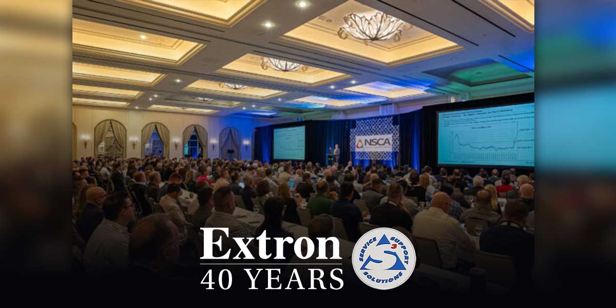 Extron Joins NSCA, Commits to XBO Experience rAVe [PUBS]