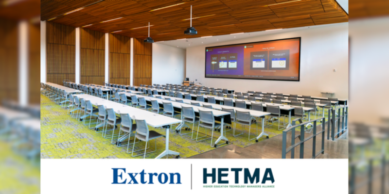 Extron and HETMA Collaborate to Bring More Tech to Higher-Ed