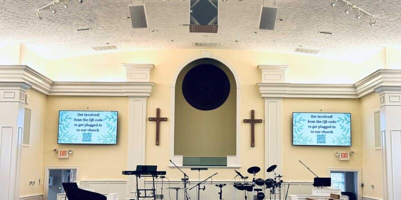 LEA Professional Brings Audio Clarity to Stanford Baptist Church