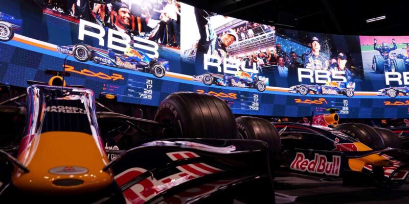 PPDS Drives New Experiential Energy Into Oracle Red Bull Racing’s MK-7 Events Venue with Record-Breaking 46.25m Philips Public LED wall