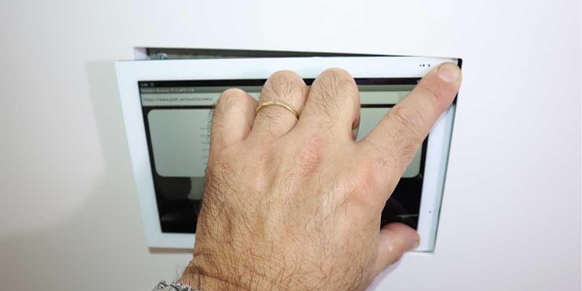 wall smart josh.ai touchscreen