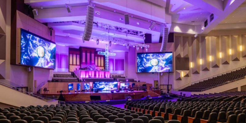 New Psalmist Baptist Church is Transformed by Meyer Sound PANTHER Loudspeakers and Line Arrays