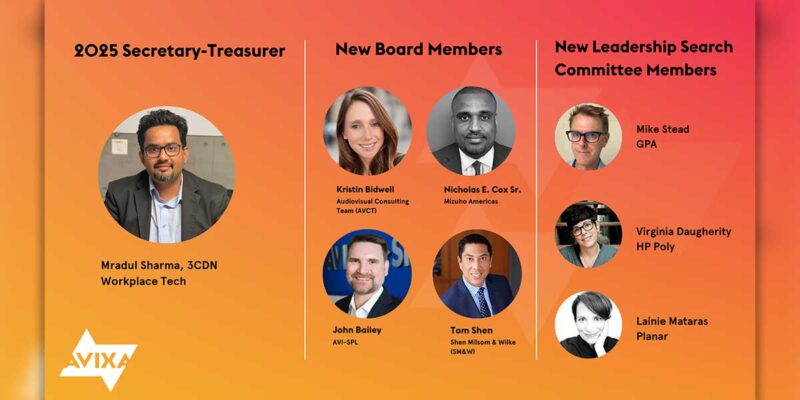 AVIXA Details New Board and Leadership Search Committee