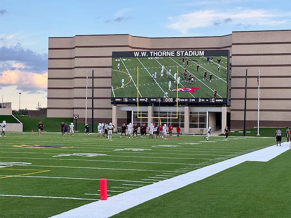 North Houston School District Unveils Big Video Tech at Renovated Stadium
