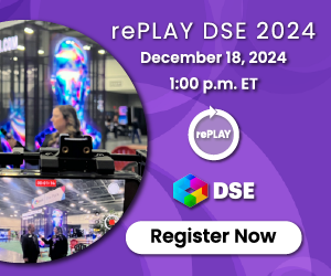 DSE rePLAY Graphics 2024 300x250 Banner Ad