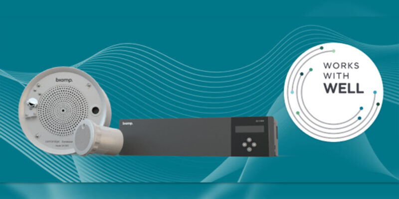 Cambridge Sound Masking Awarded with Works with WELL License