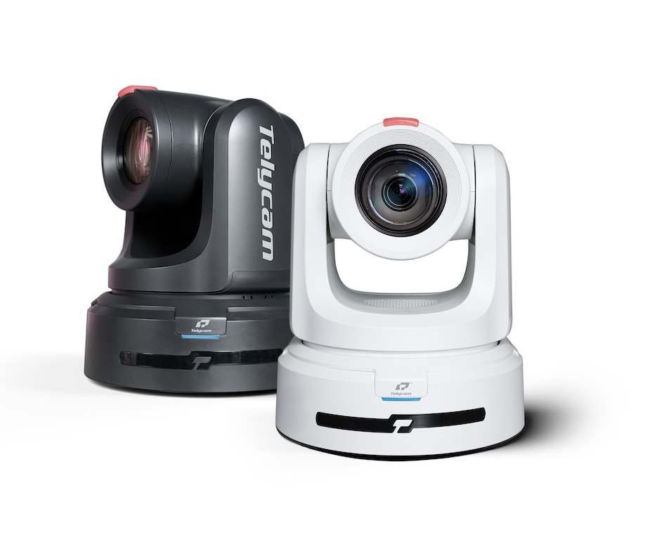 Telycam Explore Black Angle White Front Telycam Explore Black Angle White Front
