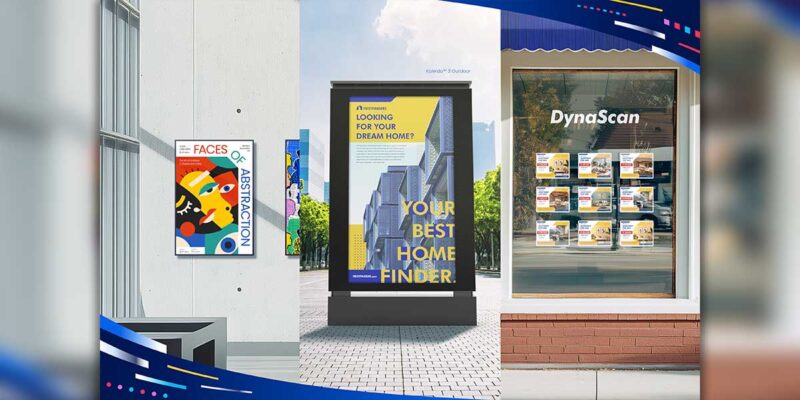 DynaScan Just Debuted a 65” Outdoor ePaper Kiosk and a 13” Window-Mountable ePaper Sign