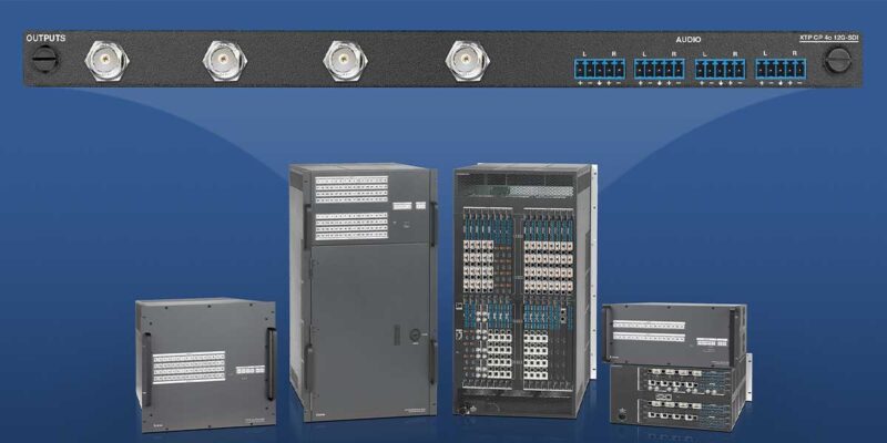 Extron Adds TP 12G-SDI Output Module for XTP II CrossPoint Series; Four 12G-SDI Outputs up to 4K/60