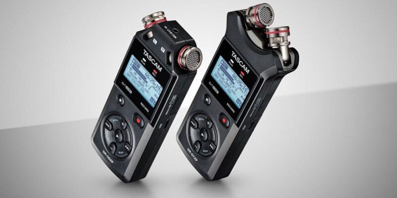 Tascam Debuts DR-05XP and DR-07XP 32-Bit Audio Recorders