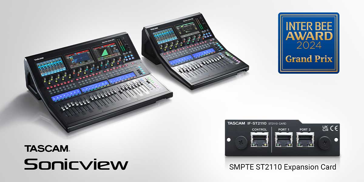 tascam sonicview