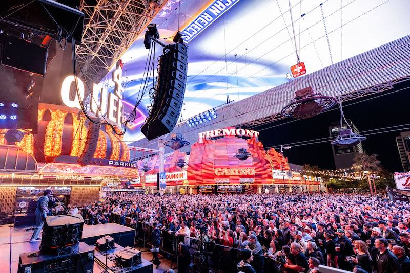 Joe Pizzo, Director of Entertainment Operations at the Fremont Street Experience, brings elite sound to Las Vegas with TT+ Audio GTX System