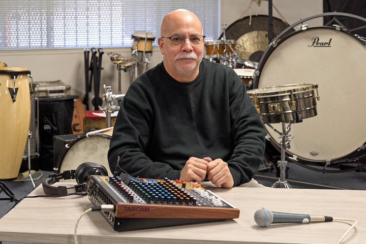 TASCAM’s Model 12 Makes the Ideal Mixer / Recorder for Louie Teran’s Classroom Teaching