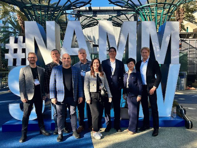 PSA JAM group photo at NAMM 1