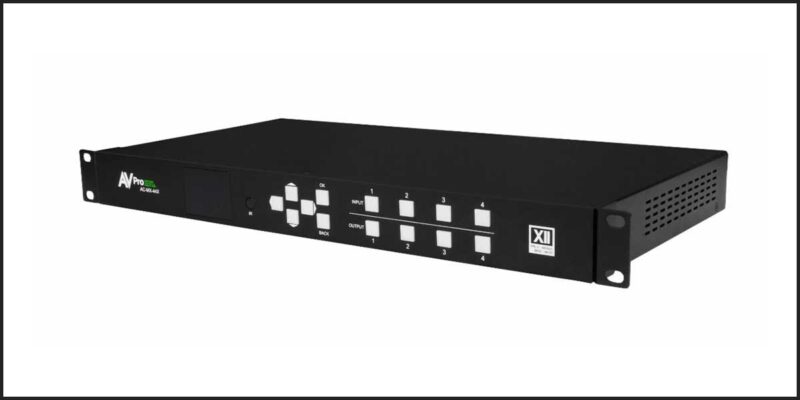 AVPro Edge Debuts 4×4 Matrix and 8K Video Wall Processor