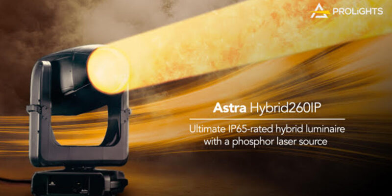 PROLIGHTS Drops Astra Hybrid260IP Hybrid Moving Head Luminaire