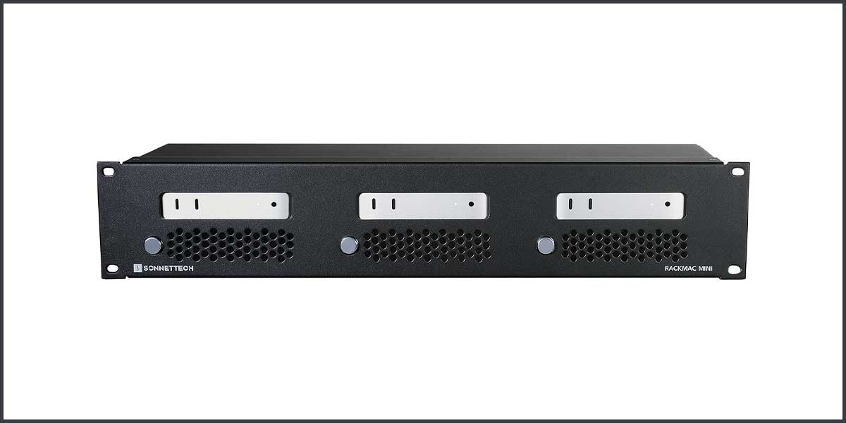 sonnet rack mount apple mac mini