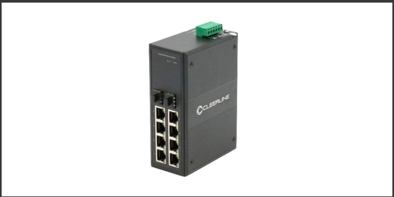 Need a Ruggedized PoE Network Switch? The Clearline SSF-2x8POE-RUGGED is Just That!