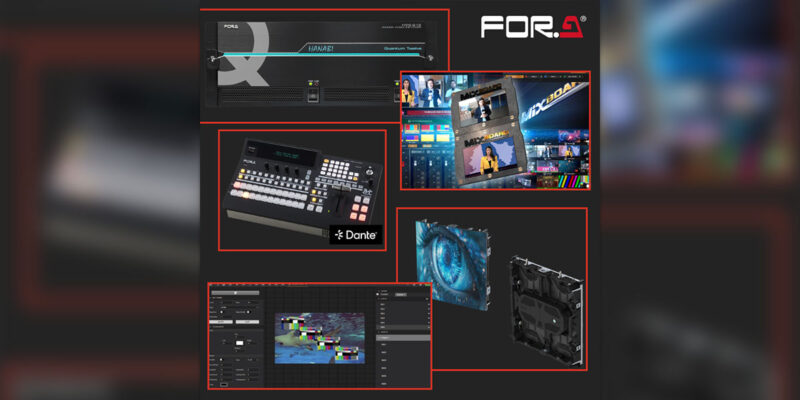 FOR-A Details New IMPULSE Software-Based Production Platform; Launches 60 x 30 3G Matrix and 16-Input Switch