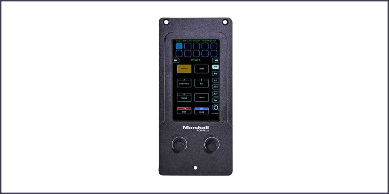Marshall Unveils Camera Controller That Supports Both Serial and IP Devices
