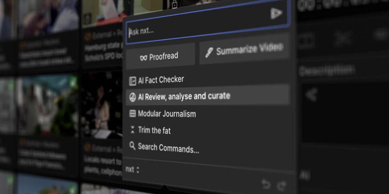 nxtedition Hopes Its XR studio control, AI Agents and AI Commands Help with Live Production
