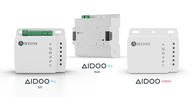 Airzone Expands Aidoo Product Line with Three New Models