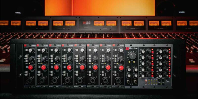 Harrison Audio Unveils D510 500 Series System With Optional Summing Mixer and Dante Integration