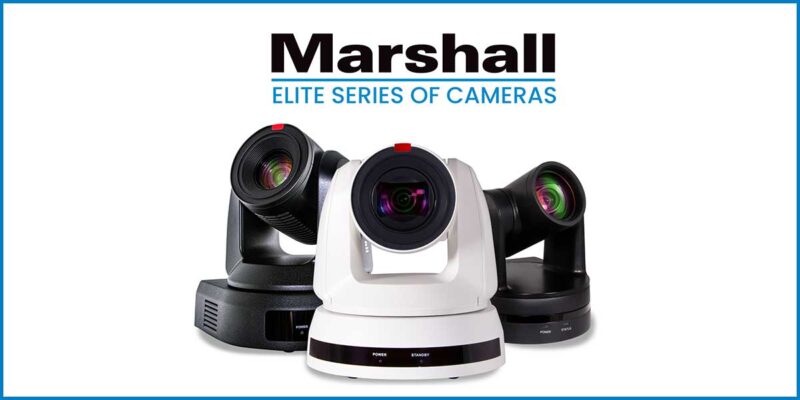 Marshall to Highlight Elite Series PTZ Cameras at InfoComm 2025