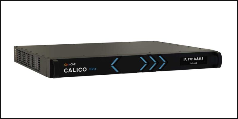 tvONE Ships CALICO PRO 1200 Video Processor for LED, 4K Video Applications