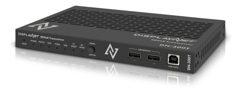 DVIGear’s DisplayNet Formula IP Races at InfoComm 2025