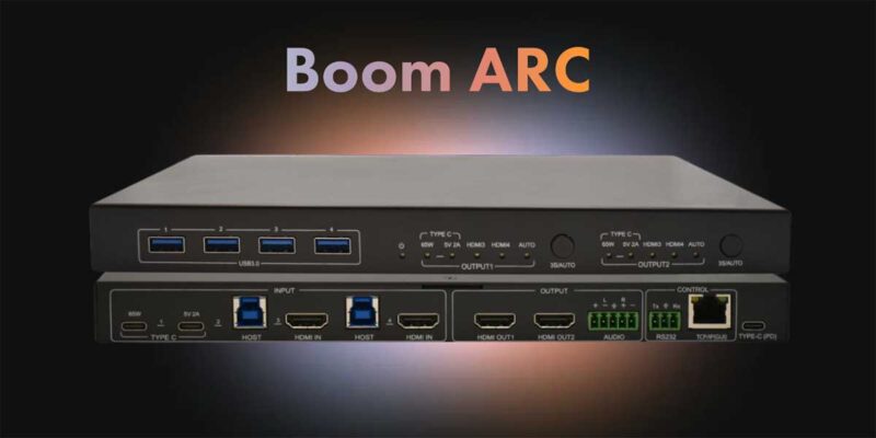 Boom Collaboration Introduces ARC Dual Host Connectivity Hub