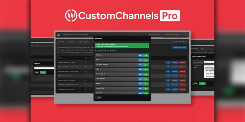 Signage Studio Adds Custom Channels Pro Integration for Licensed Music Streaming